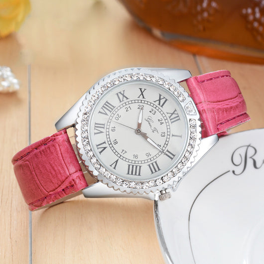 Reloj de Moda para Mujer con Escala Romana y Diseño de Engranajes - Image 18