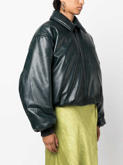 Chaqueta Acolchada Térmica Impermeable - Cuero Sintético para Otoño e Invierno - Image 11