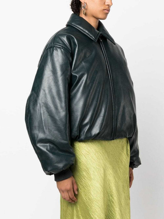 Chaqueta Acolchada Térmica Impermeable - Cuero Sintético para Otoño e Invierno - Image 11