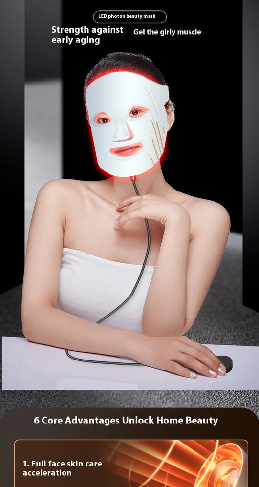 Máscara Facial LED de Fototerapia - Rejuvenecimiento Cutáneo Profesional - Image 10