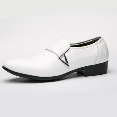Zapatos de Cuero Brillante para Hombre - Diseño Moderno y Versátil - Image 8