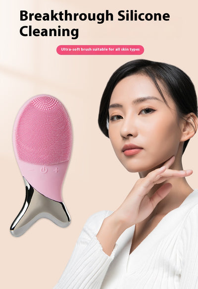 Limpiador Facial Sónico con Masaje Terapéutico y Vibración - Image 10