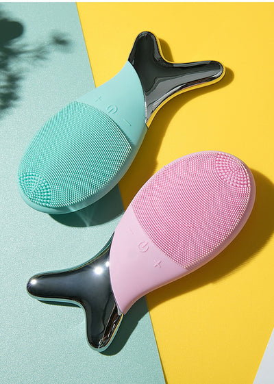 Limpiador Facial Sónico con Masaje Terapéutico y Vibración - Image 11