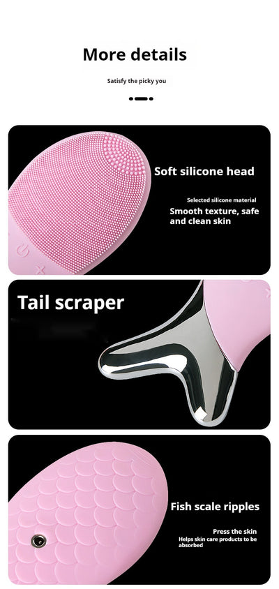 Limpiador Facial Sónico con Masaje Terapéutico y Vibración - Image 14