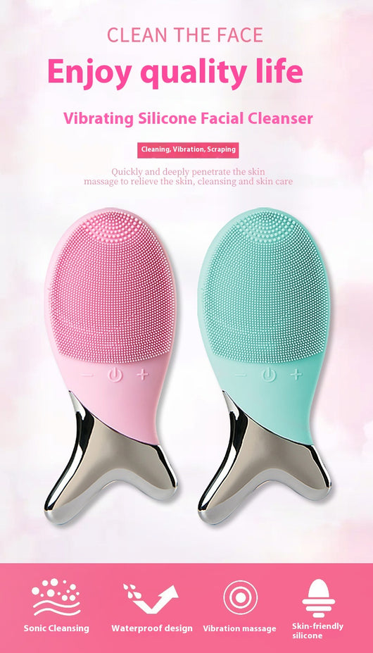 Limpiador Facial Sónico con Masaje Terapéutico y Vibración - Image 16