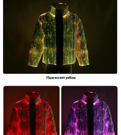 Abrigo Térmico Luminoso con Plumón - Chaqueta de Abrigo Elegante - Image 10
