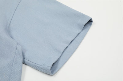 Polo Casual Bordado Suelto para Verano - Image 12