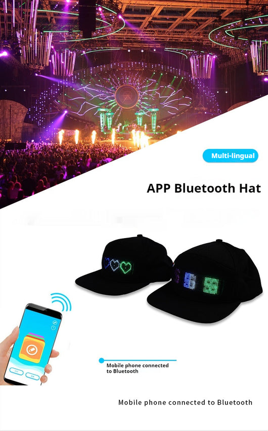 Gorra LED Luminosa para Fiestas Nocturnas - Image 9