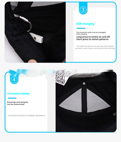 Gorra LED Luminosa para Fiestas Nocturnas - Image 10