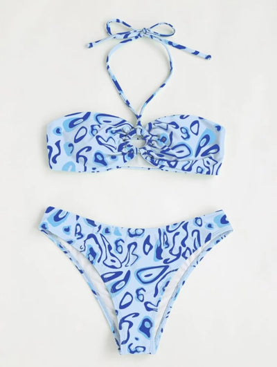 Bikini Bandeau Sexy con Abertura Frontal - Image 16