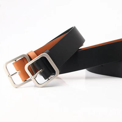Cinturón Retro Ancho de 35cm con Hebilla Cuadrada de Aleación - Image 17