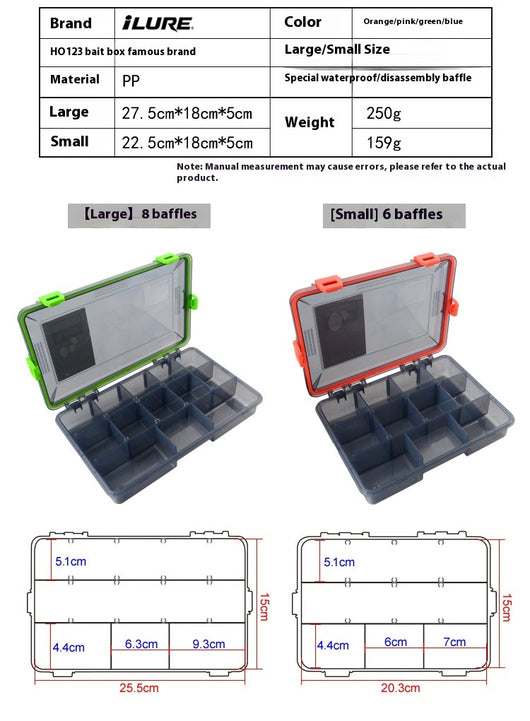Caja de Anzuelos Impermeable Multifuncional para Pesca - Image 11