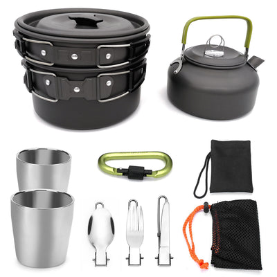 Juego Completo de Utensilios de Cocina para Camping y Picnic Portátil - Image 15
