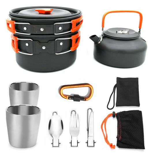 Juego Completo de Utensilios de Cocina para Camping y Picnic Portátil - Image 16