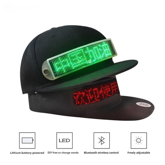 Gorra LED Publicitaria con Pantalla Flexible y Control por App - Image 6