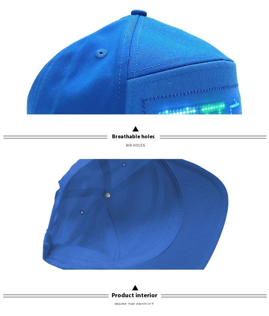 Gorra LED de Algodón con Tecnología Inalámbrica - Image 6
