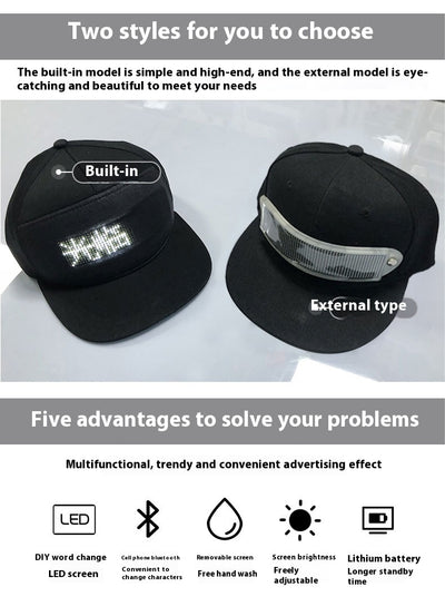 Gorra LED de Algodón con Tecnología Inalámbrica - Image 11