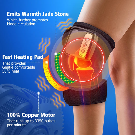 Masajeador de Rodilla con Calor Infrarrojo y Terapia de Vibración - Image 20