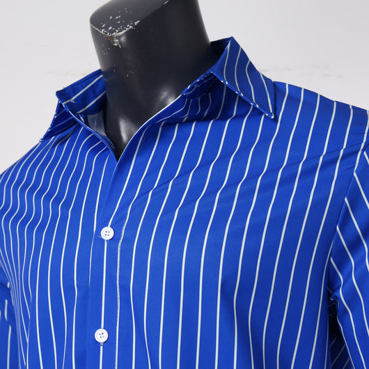 Cardigan Rayado Hombre Otoño Invierno - Camisa Manga Larga Estilo Europeo - Image 12