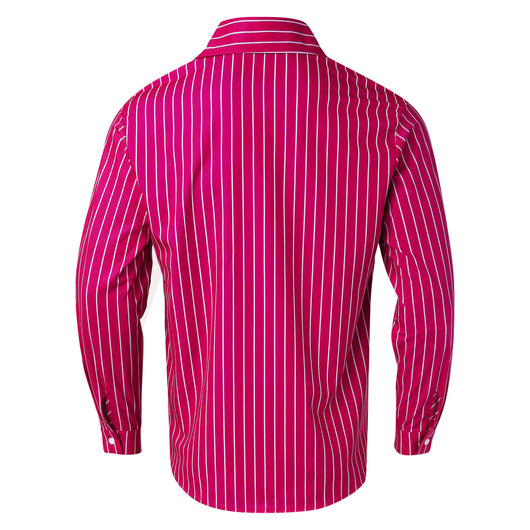 Cardigan Rayado Hombre Otoño Invierno - Camisa Manga Larga Estilo Europeo - Image 16