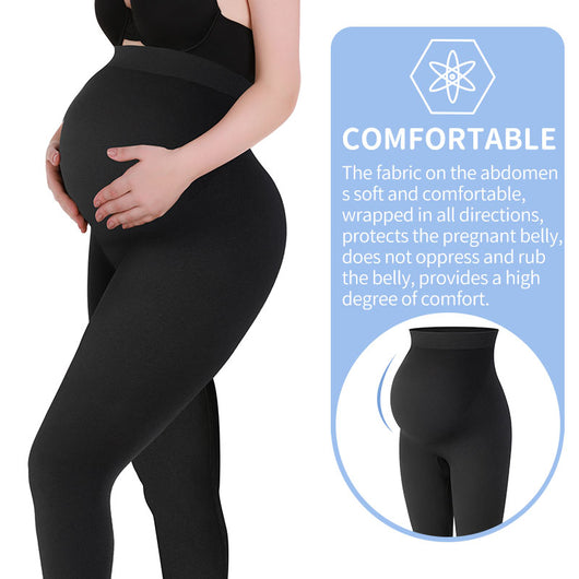 Pantalones Ajustados de Cintura Alta para Embarazadas - Image 11