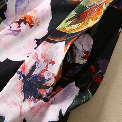 Traje Ejecutivo con Blusa de Manga Larga Incrustada en Diamantes y Falda Plisada - Image 16