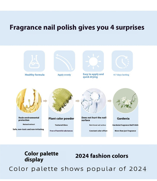 Esmalte de Uñas Blanco Secado Rápido a Base de Agua - Larga Duración sin Horno - Image 45