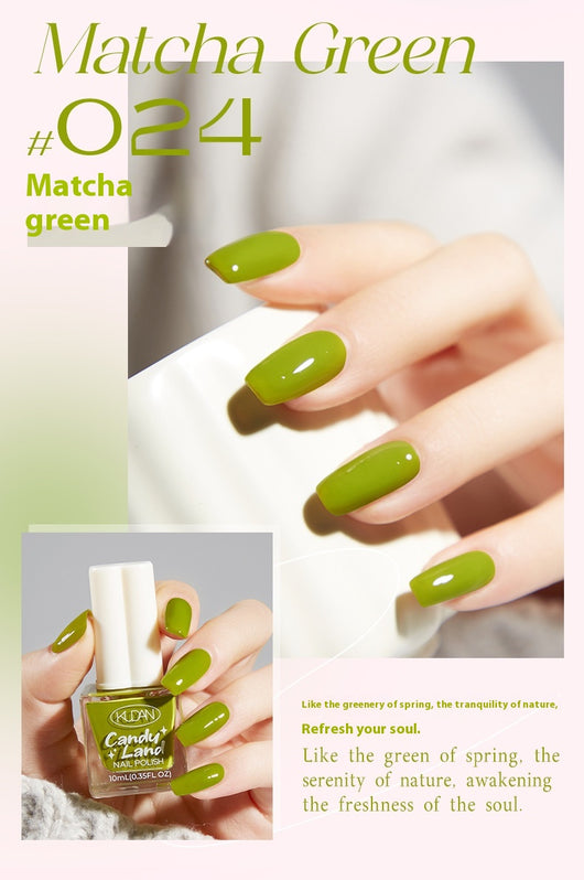 Esmalte de Uñas Trébol de la Suerte - Base Acuosa, Secado Rápido y Larga Duración - Image 45