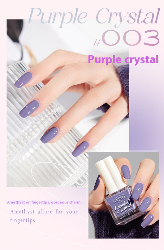 Esmalte de Uñas Trébol de la Suerte - Base Acuosa, Secado Rápido y Larga Duración - Image 47