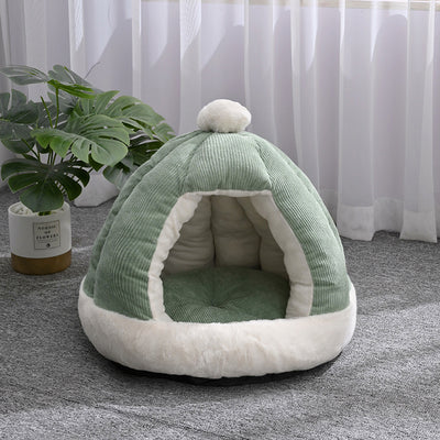 Casa Cama Semiencerrada para Perros y Gatos - Image 10