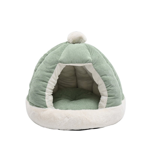 Casa Cama Semiencerrada para Perros y Gatos - Image 14