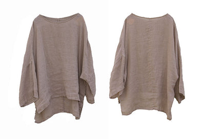 Blusa Ligera de Ramio Transpirable para Primavera y Verano - Image 19