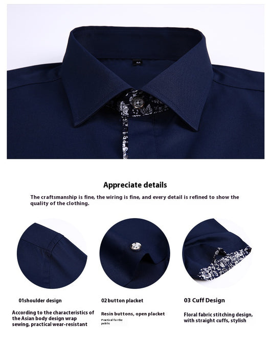Camisa Casual Estilo Coreano Manga Corta Slim Fit Tallas Grandes Hombre - Image 27