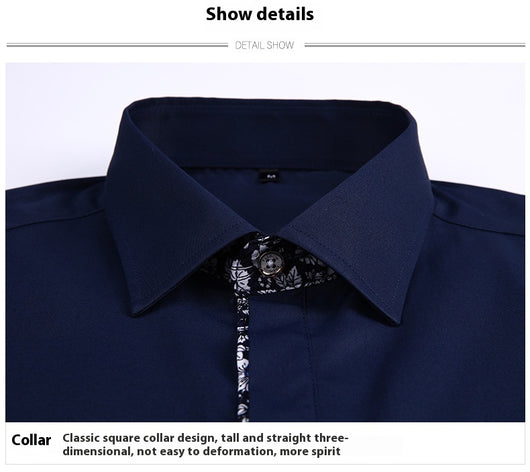 Camisa Casual Estilo Coreano Manga Corta Slim Fit Tallas Grandes Hombre - Image 31