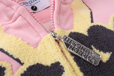 Cardigan Hoodie Infantil con Bordado de Araña y Letras - Image 22