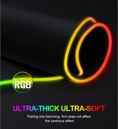 Mousepad RGB Luminoso Grande Antideslizante para Gaming - Image 27