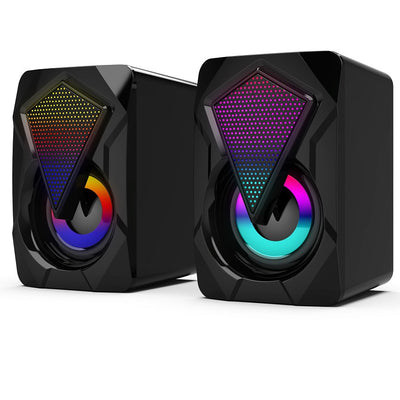 Parlante de Escritorio RGB con Sonido Extra Potente para Computadora - Image 20