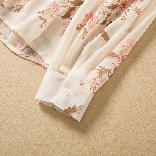 Conjunto Elegante: Blusa Anudada Manga Larga con Falda Plisada - Image 15