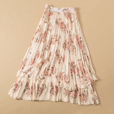 Conjunto Elegante: Blusa Anudada Manga Larga con Falda Plisada - Image 16