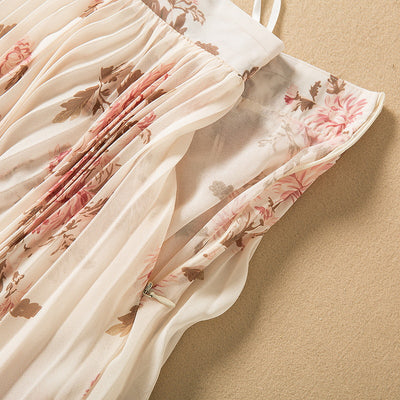 Conjunto Elegante: Blusa Anudada Manga Larga con Falda Plisada - Image 18