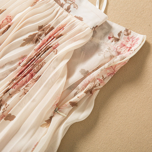Conjunto Elegante: Blusa Anudada Manga Larga con Falda Plisada - Image 18