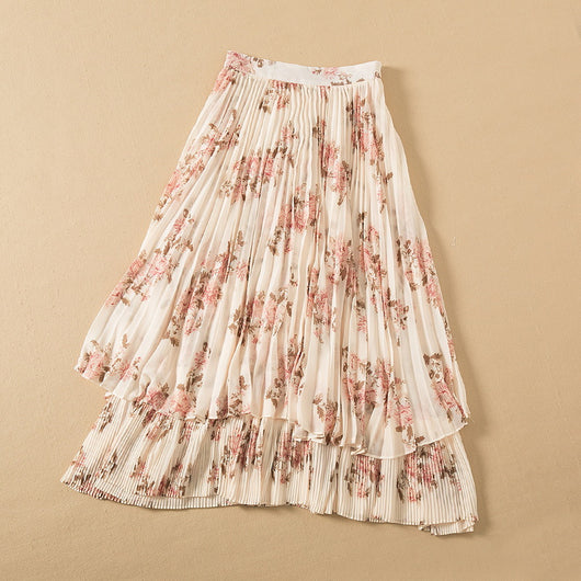 Conjunto Elegante: Blusa Anudada Manga Larga con Falda Plisada - Image 19