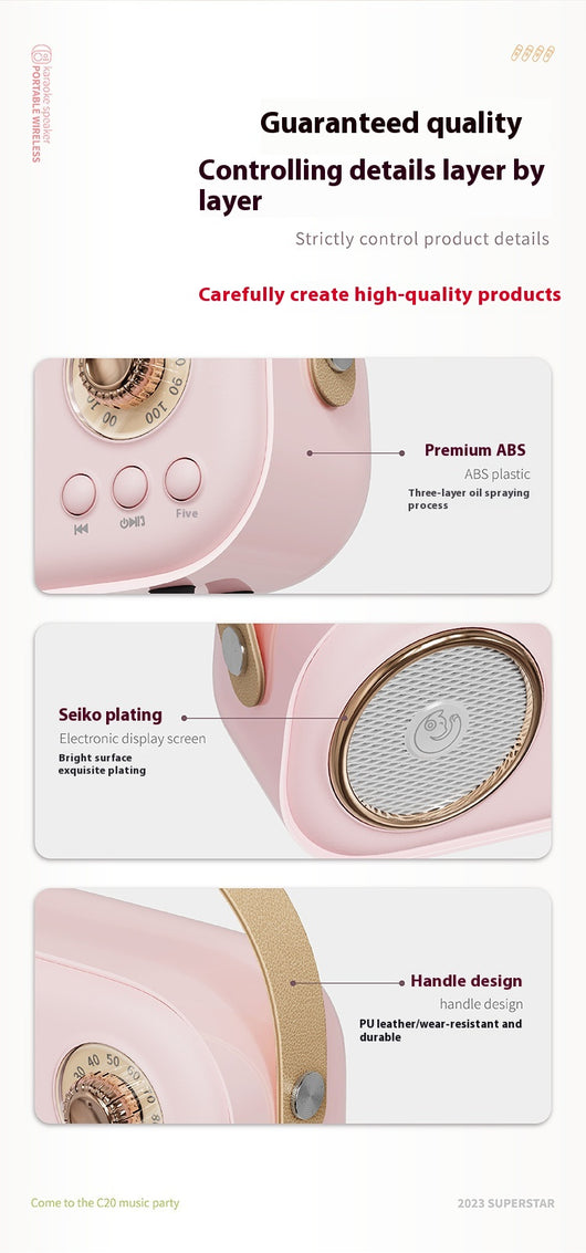 Sistema de Audio Bluetooth Portátil con Micrófono Inalámbrico - Image 30