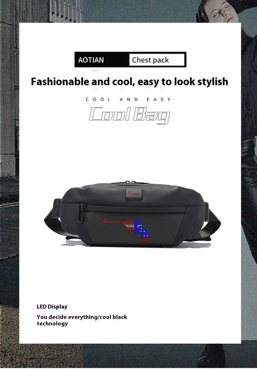 Mochila Deportiva con Pantalla LED Inteligente para Publicidad Móvil - Image 17