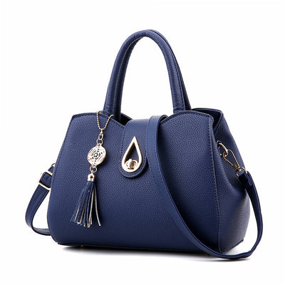 Bolso de Cuero PU para Mujer con Borlas - Elegante y Versátil - Image 7