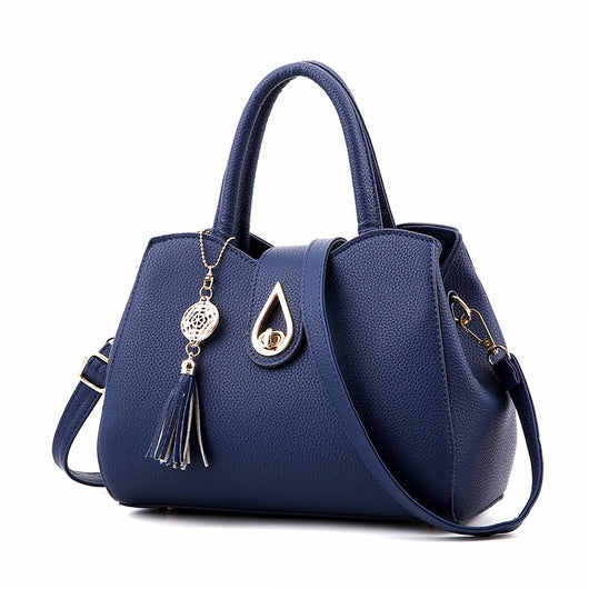 Bolso de Cuero PU para Mujer con Borlas - Elegante y Versátil - Image 7
