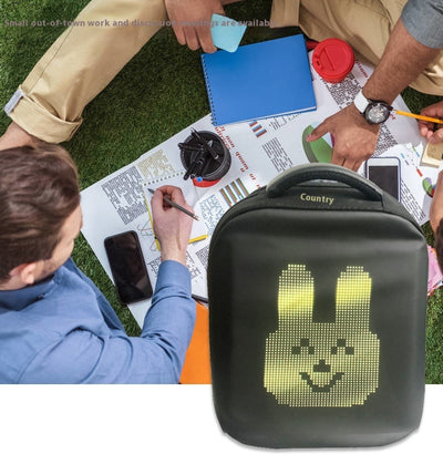Mochila LED Publicitaria con Pantalla WiFi y Control Móvil - Image 13