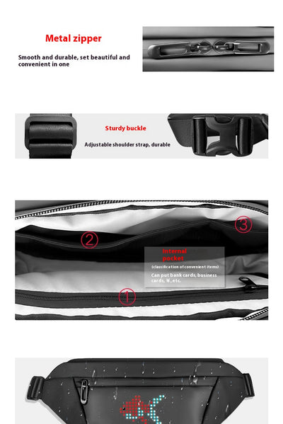 Pantalón de Ciclismo con Bolsillos LED y Conectividad Bluetooth - Image 9