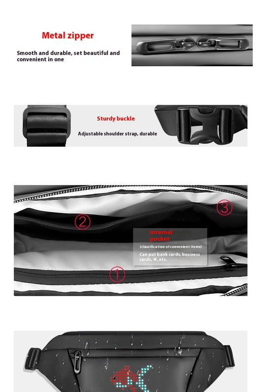 Pantalón de Ciclismo con Bolsillos LED y Conectividad Bluetooth - Image 9