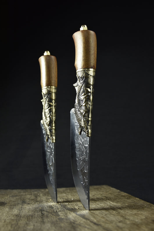 Cuchillo de Cocina Forjado a Mano para Frutas y Verduras - Image 10